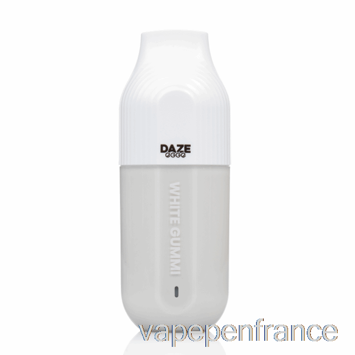 7 Daze Egge 3000 Stylo Vape Gommeux Blanc Jetable